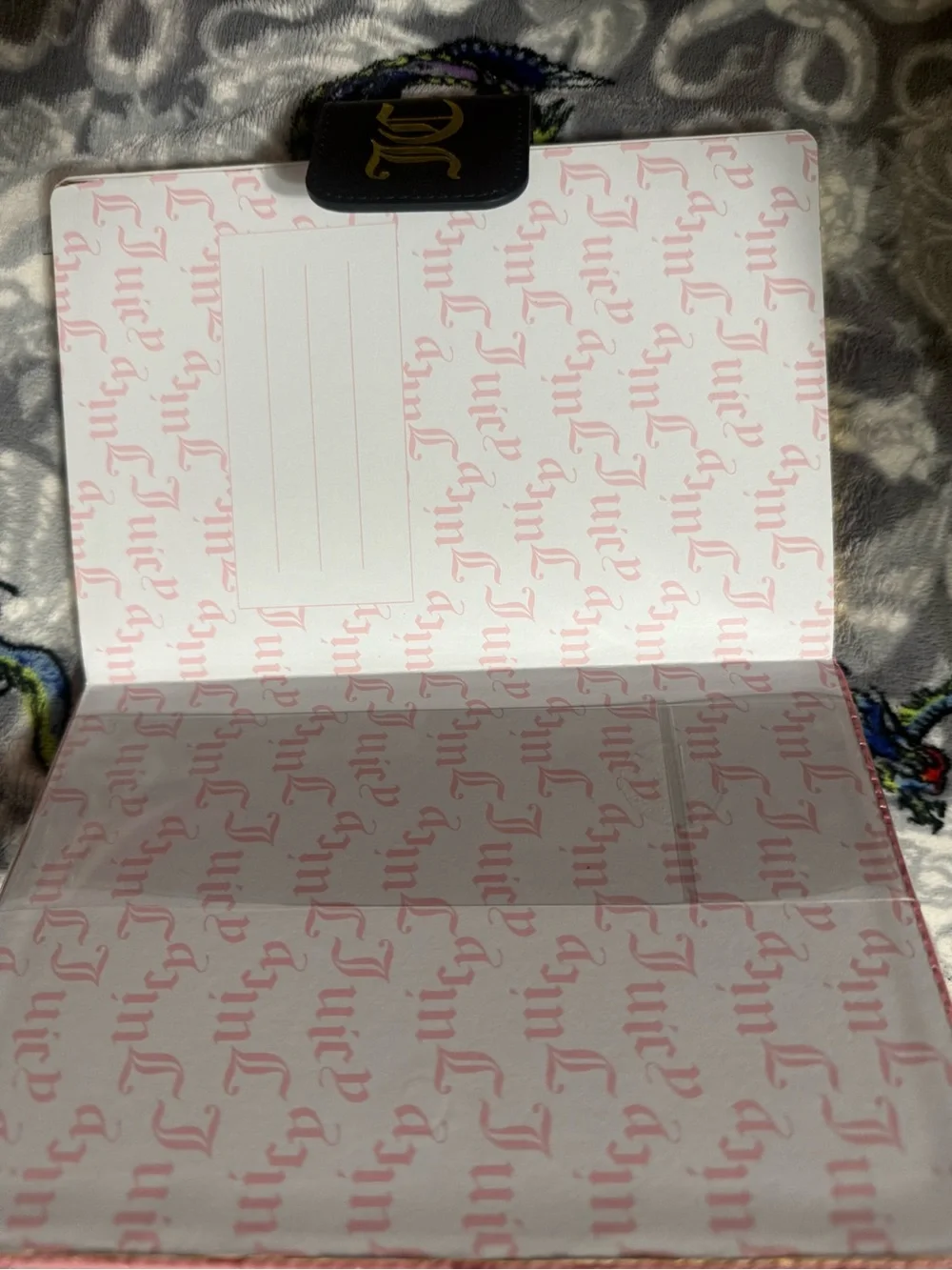 Juicy Couture Pink Journal with Diamond Pen